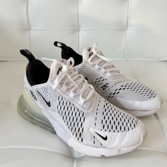 Nike Air Max 270 White/Black - Size 9.5 W’s - Picture 6 of 11